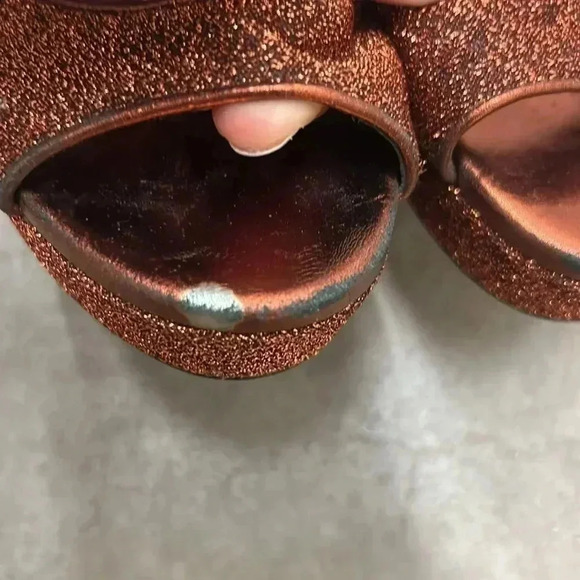 Jimmy  choo glitter bronze pumps - Picture 2 of 16